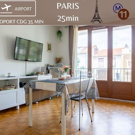 Appart Hotel - Le Nid - 25min Paris Romainville Extérieur photo
